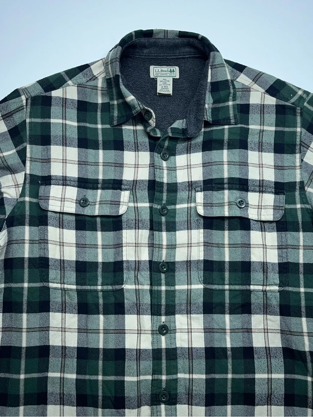L.L. Bean shirt shacket